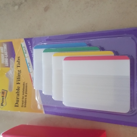 Bundle Durable Filing Tabs and Case - Picture 2 of 4